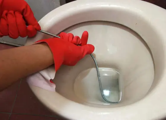 Desentupimento de vaso sanitário